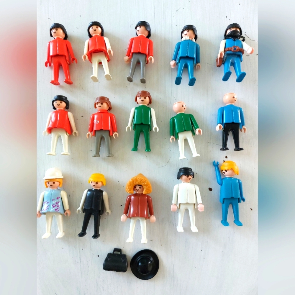Vintage Playmobil Figure Lot